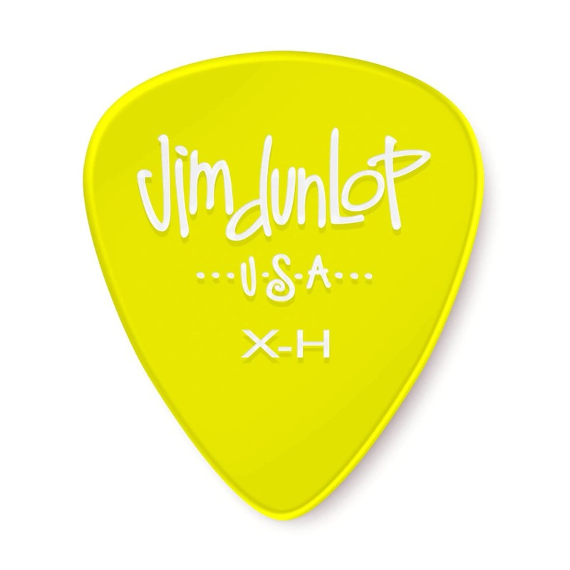 Медиаторы Dunlop 486PXH Gels Yellow Extra Heavy Player's Pack (12 шт.)