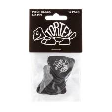 Медиаторы Dunlop 488P1.14 Tortex Pitch Black Standart Guitar Pick 1.14 mm (12 шт.)