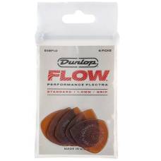 Медиаторы Dunlop 549P1.0 Flow Standard Grip Picks 1.0 mm (6 шт.)