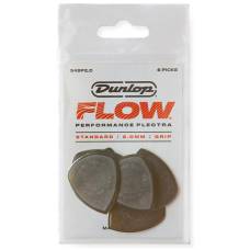 Медиаторы Dunlop 549P2.0 Flow Standard Grip Picks 2.0 mm (6 шт.)