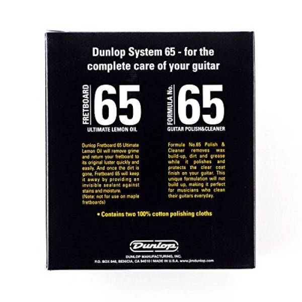 Набор Dunlop 6503 System 65 Body and Fingerboard Cleaning Kit