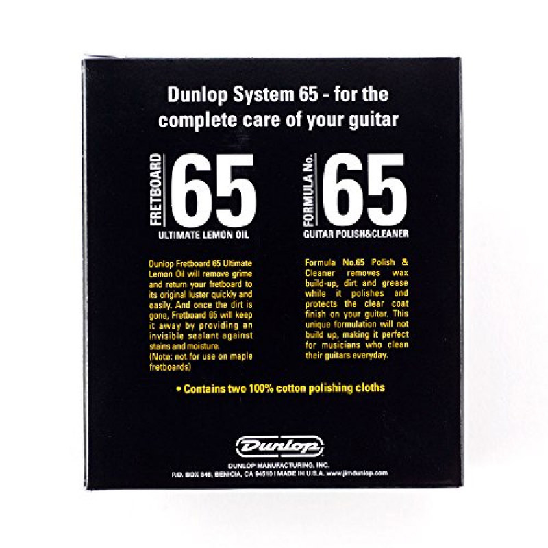 Набор Dunlop 6503 System 65 Body and Fingerboard Cleaning Kit