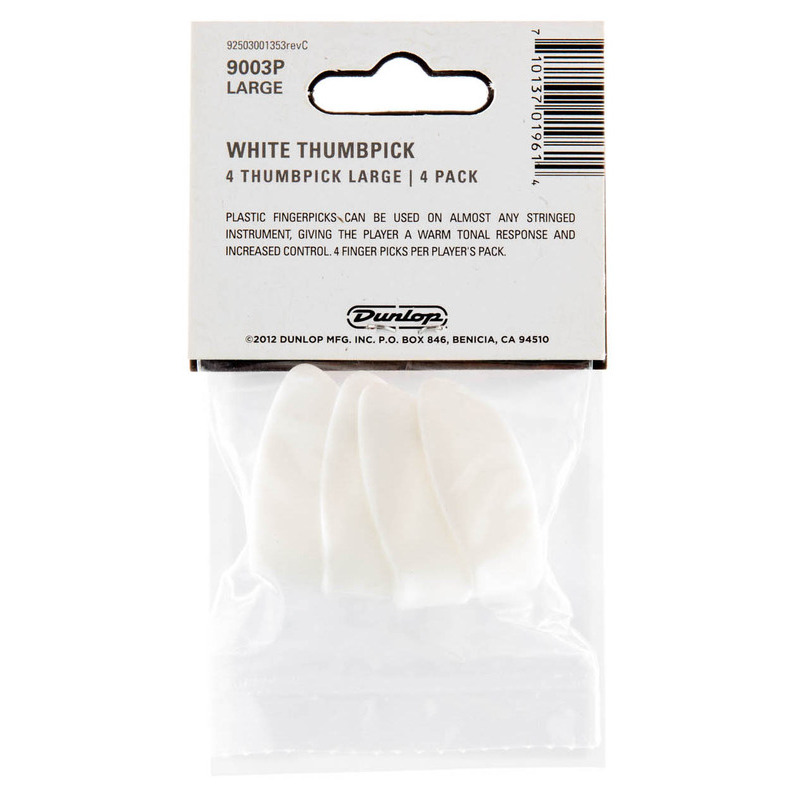 Медиаторы Dunlop 9003P ThumbPick Large (4 шт.)