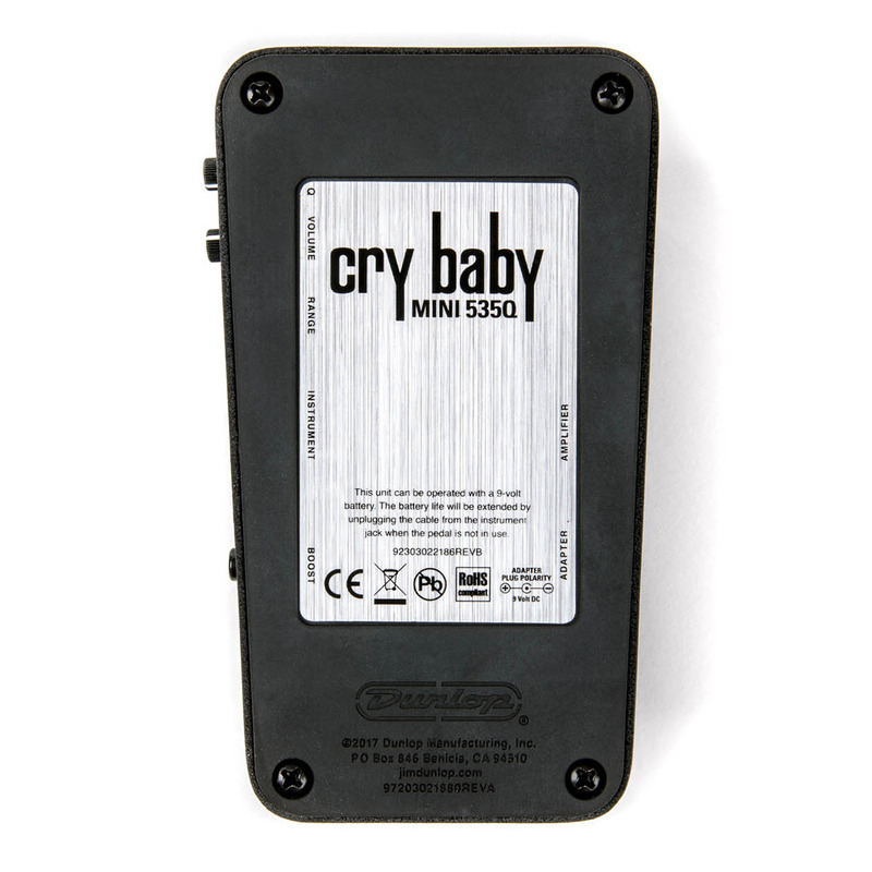 Педаль ефектів DUNLOP CRY BABY MINI 535Q WAH