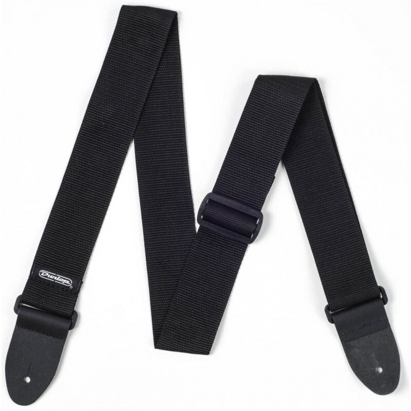 Ремень для гитары Dunlop D07-01BK Guitar Poly Strap Black