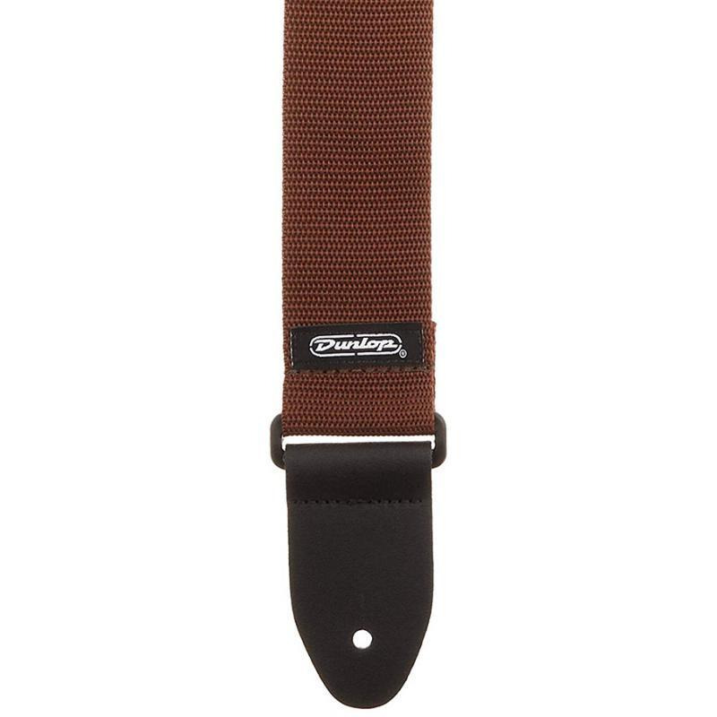 Ремінь для гітари Dunlop D07-01BR Guitar Poly Strap Brown