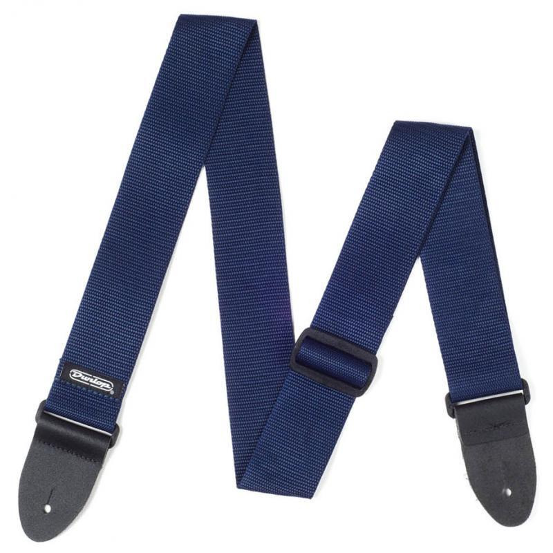 Ремень для гитары Dunlop D07-01NV Guitar Poly Strap Navy Blue