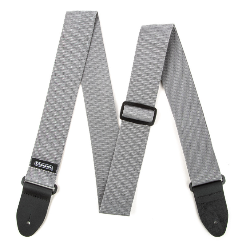 Ремень для гитары Dunlop D07-01GY Guitar Poly Strap Grey