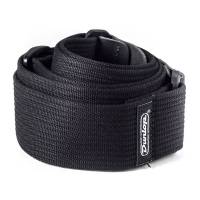 Ремень для гитары Dunlop D27-01BK Ribbed Cotton Strap Black