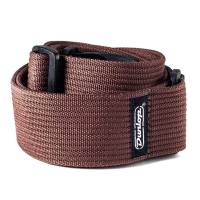 Ремінь для гітари Dunlop D27-01BR Ribbed Cotton Strap Brown