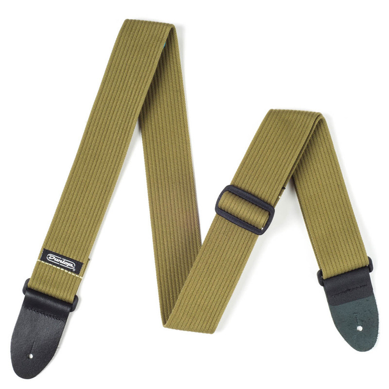 Ремінь для гітари Dunlop D27-01OL Ribbed Cotton Strap Olive