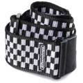 Ремень для гитары Dunlop D3831BK Black & White Checkered Strap