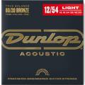 Струны для акустической гитары Dunlop DAB1254 Bronze 80/20 Light 12/54