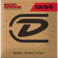 Струны для акустической гитары Dunlop DAB1356 Bronze 80/20 Medium 13/56