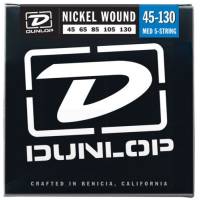 Струны для бас-гитары Dunlop DBN45130 Nickel Plated Steel 5 Strings Medium 45/130