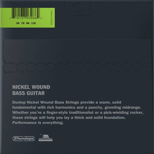 Струни для бас-гітари Dunlop DBN50110 Nickel Plated Steel Heavy 50/110