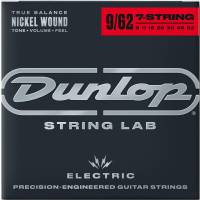 Струны для электрогитары Dunlop DEN0962 Light Nickel Plated Steel 7 Strings 9/62