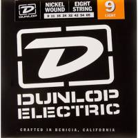 Струны для электрогитары Dunlop DEN0965 Extra Light Nickel Plated Steel 8 Strings 09/65 