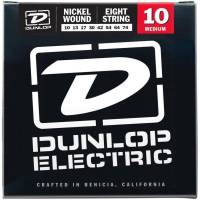 Струни для електрогітари Dunlop DEN1074 Medium Nickel Plated Steel 8 Strings 10/74