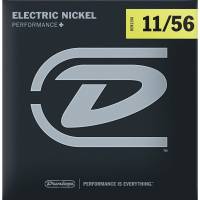Струни для електрогітари Dunlop DEN1156 Electric Nickel Performance + 11/56