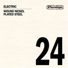Струна Dunlop DEN24 Wound Nickel Plated Steel .024