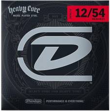 Струны для электрогитары Dunlop DHCN1254 Heavy Core Heaviest 12/54