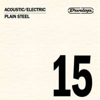 Струна Dunlop DPS15 Plain Steel String .015