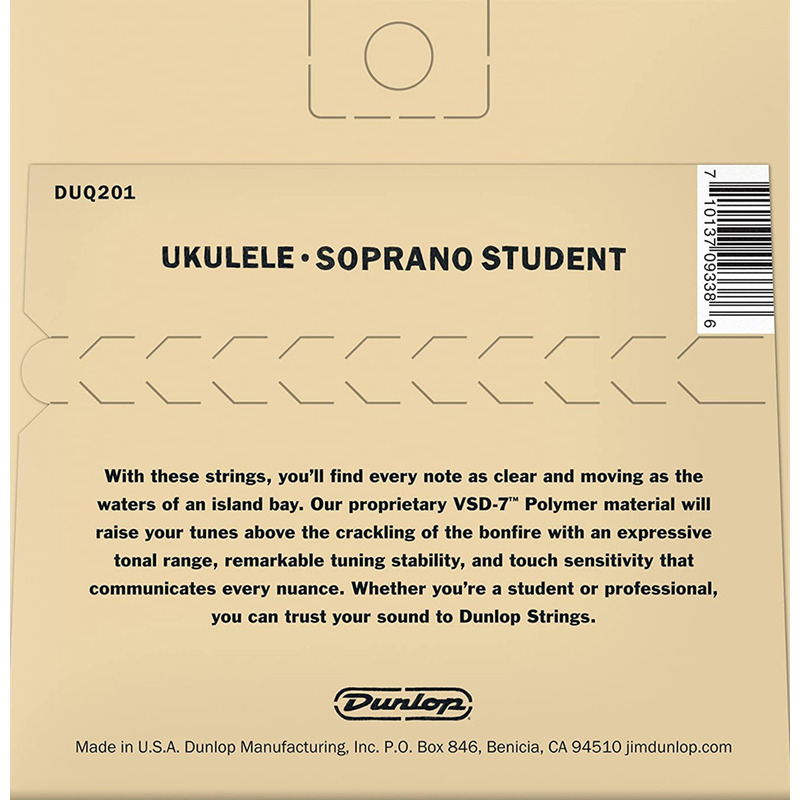 Струны для укулеле Dunlop DUQ201 Soprano Student