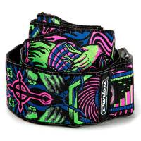 Ремень для гитары Dunlop ILD01 ILOVEDUST Headspace Green
