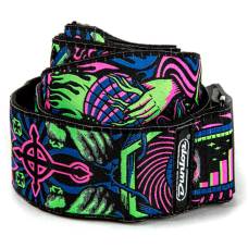 Ремень для гитары Dunlop ILD01 ILOVEDUST Headspace Green
