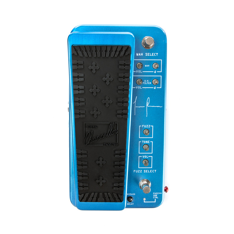 Педаль эффектов DUNLOP JUSTIN CHANCELLOR CRY BABY WAH