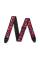 Ремень для гитары DUNLOP JIMI HENDRIX BLACKLIGHT MONTEREY PINK STRAP