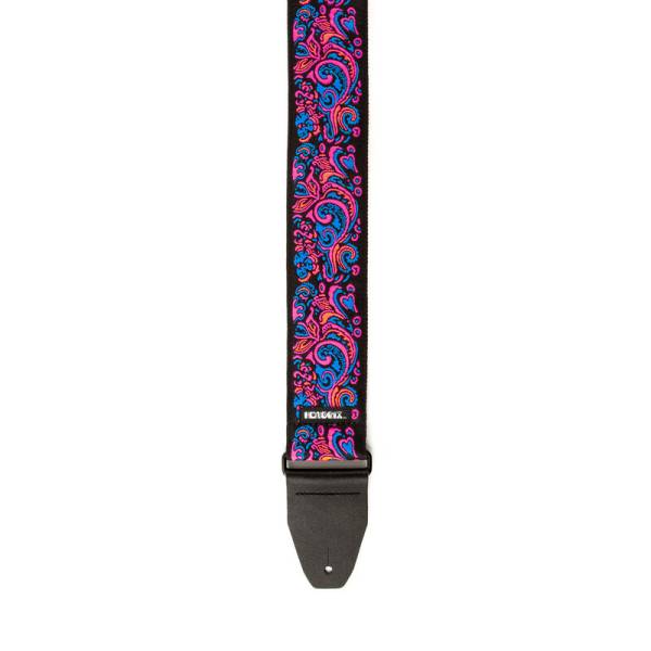Ремінь для гітари DUNLOP JIMI HENDRIX BLACKLIGHT LOVE DROPS PINK STRAP