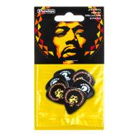 Медіатори DUNLOP JIMI HENDRIX '69 PSYCH SERIES Aura Mandala Guitar Pick (Heavy) (6 шт.)