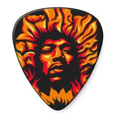 Медиатор Dunlop JHR14HV Jimi Hendrix Voodoo Fire Guitar Pick (Heavy) (1 шт.)
