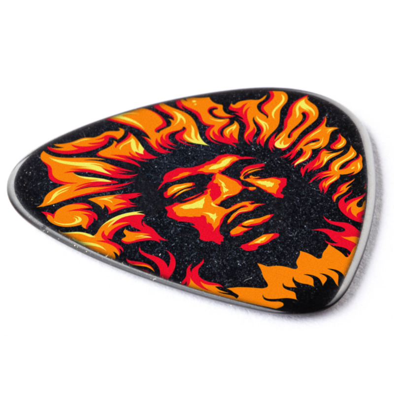 Медіатор Dunlop JHR14HV Jimi Hendrix Voodoo Fire Guitar Pick (Heavy) (1 шт.)