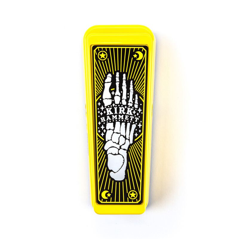 Педаль ефектів DUNLOP KH95Y KIRK HAMMETT CRY BABY® WAH YELLOW SPARKLE EDITION