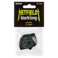 Медиаторы Dunlop PH112P1.14 Hetfield's Black Fang Player's Pack1.14 mm (6 шт.)