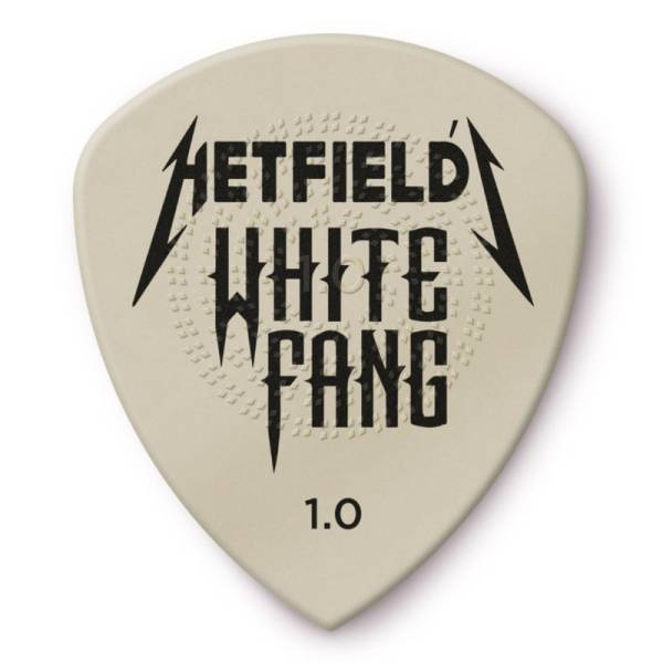 Медиатор Dunlop PH122R1.0 James Hetfield Signature White Fang Flow 1.00 mm