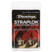 Стреплоки для ремня Dunlop SLS1032BR Strap Retainers Dual Design - Brass