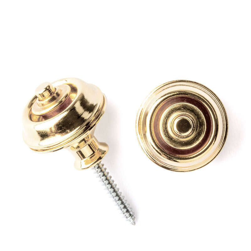 Стреплоки для ремня Dunlop SLS1032BR Strap Retainers Dual Design - Brass