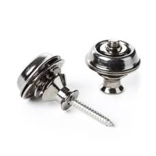 Стреплоки для ремня DUNLOP SLS1036BN STRAPLOK STRAP RETAINERS DUAL DESIGN - BLACK NICKEL