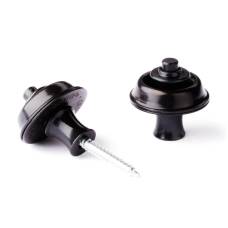 Стреплоки для ремня Dunlop SLS1103BK Strap Retainers Original - Black Oxide