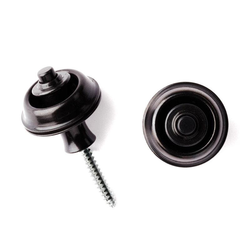 Стреплоки для ременя Dunlop SLS1103BK Strap Retainers Original - Black Oxide