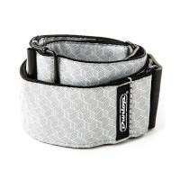 Ремень для гитары DUNLOP D6712 JACQUARD CUBE HATCH LIGHT GREY STRAP