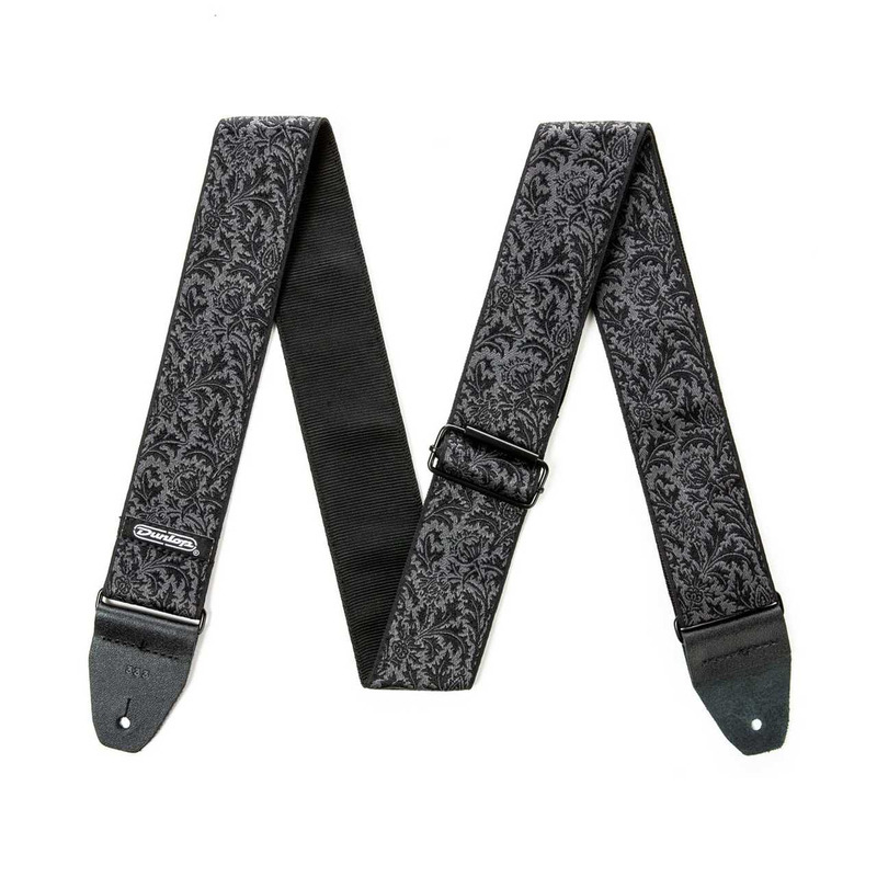 Ремінь для гітари DUNLOP D6714 JACQUARD BLACK THISTLE STRAP
