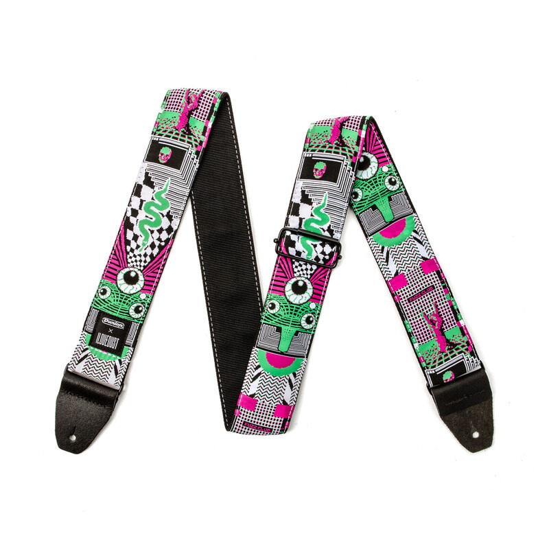 Ремінь для гітари DUNLOP ILD14 ILOVEDUST MNEMONIC FUZZ STRAP