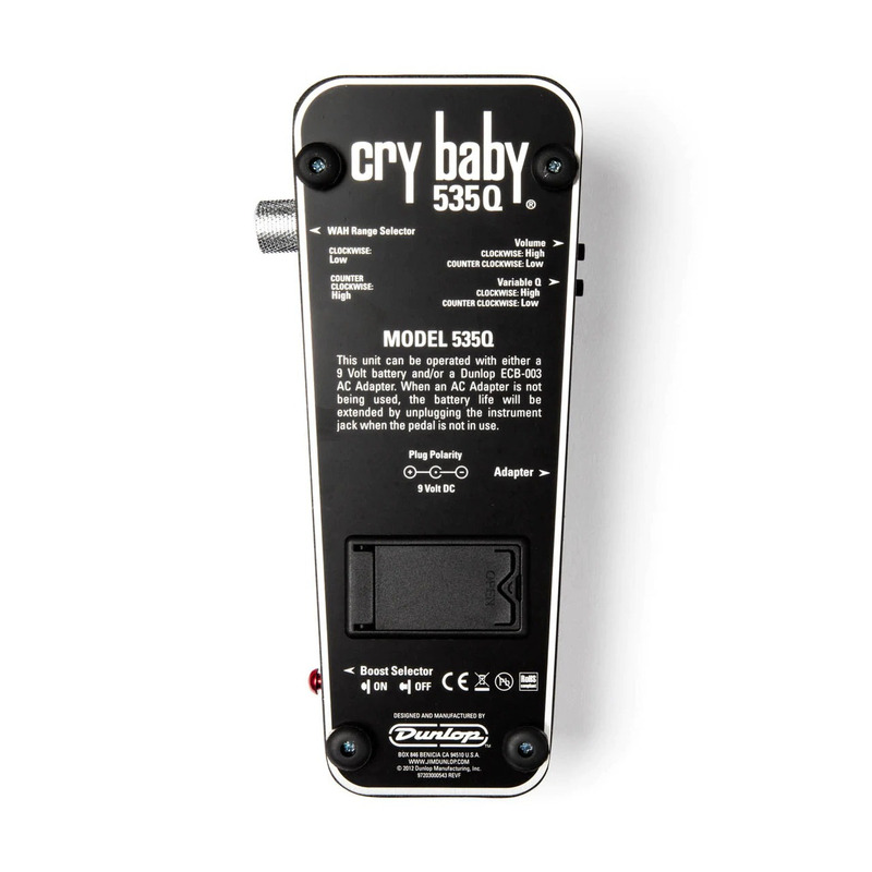 Педаль ефектів DUNLOP CRY BABY 535Q MULTI-WAH