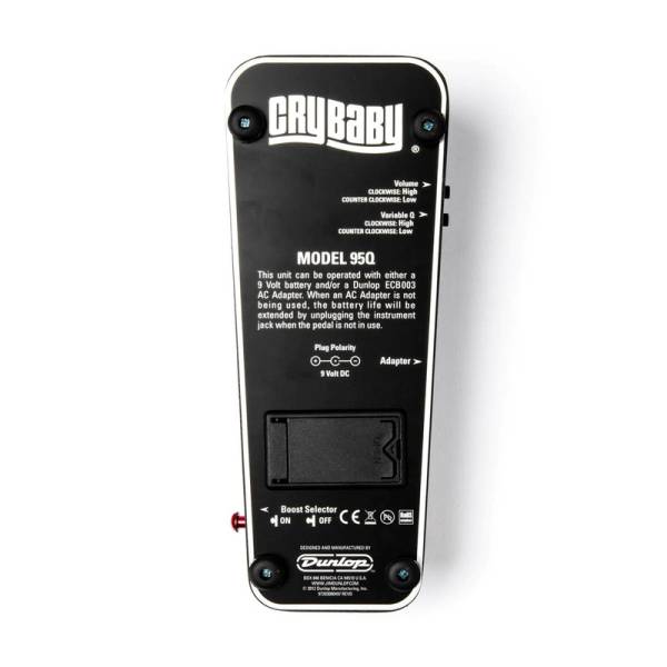 Педаль эффектов DUNLOP CRY BABY 95Q WAH