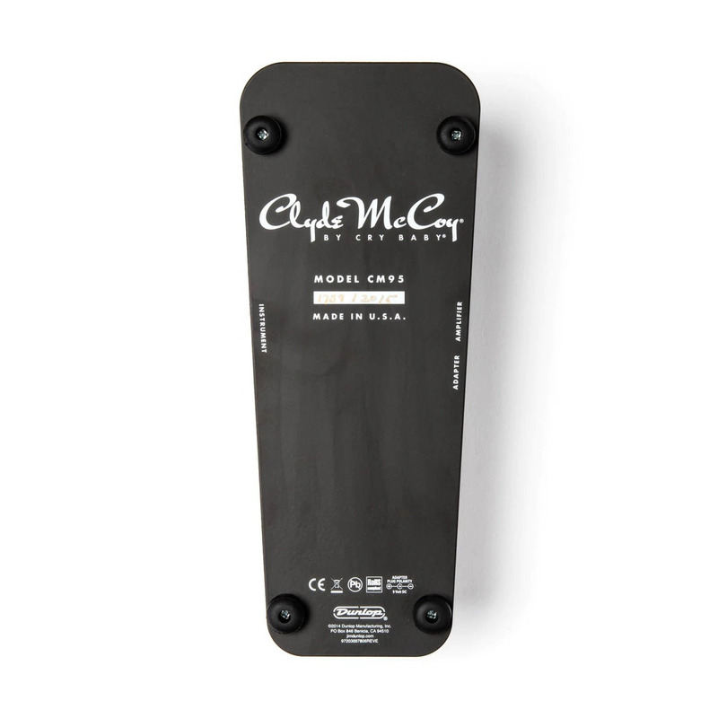 Педаль эффектов DUNLOP CLYDE MCCOY CRY BABY WAH